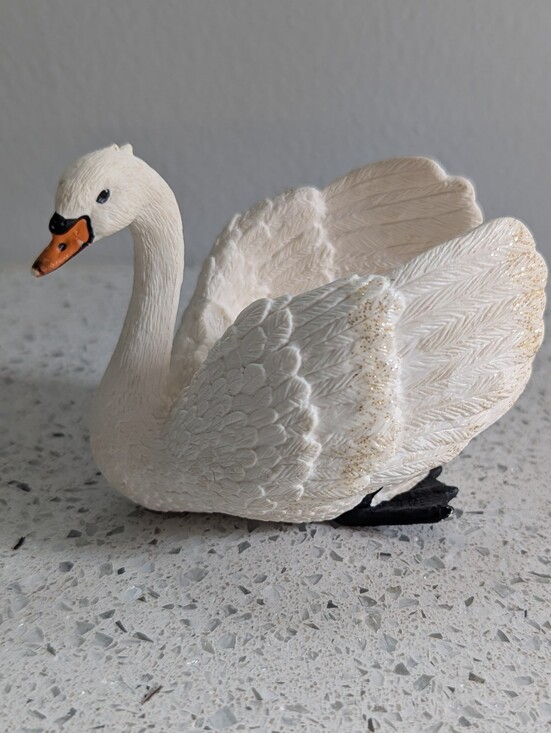 schleich Other - Schleich Swan Figurine Vintage Collectible Animal Toy Retired Wildlife